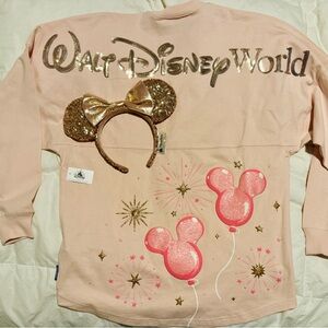 Disney Parks Spirit Jersey & Headband Ears